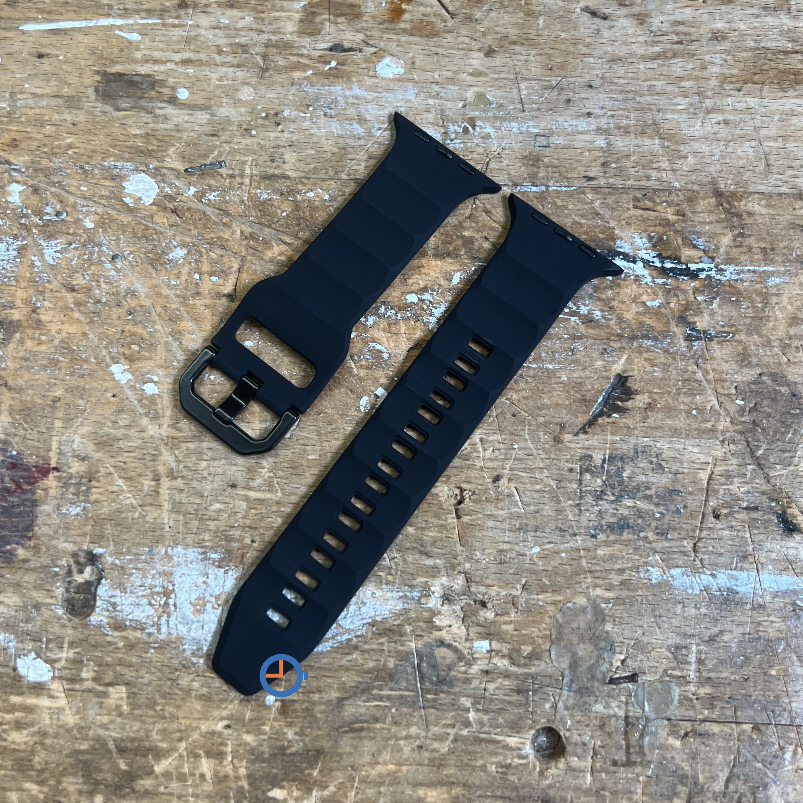 Sport armband fur Apple Watch 45mm - schwarz
