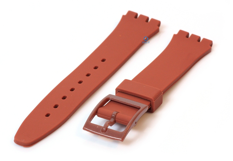 Swatch Uhrenarmband 17mm braun
