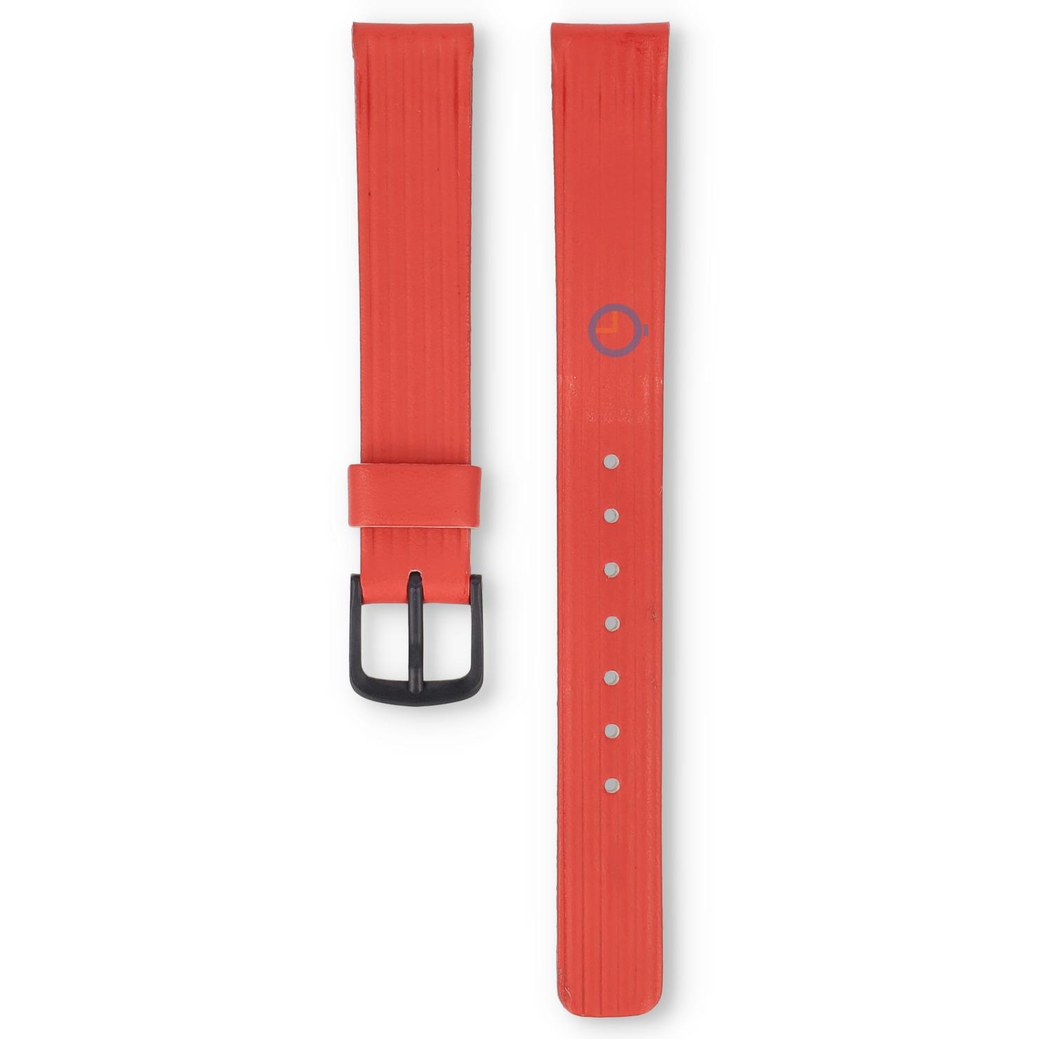 Universal 13mm rot Leder Uhrenarmband - Pulsar
