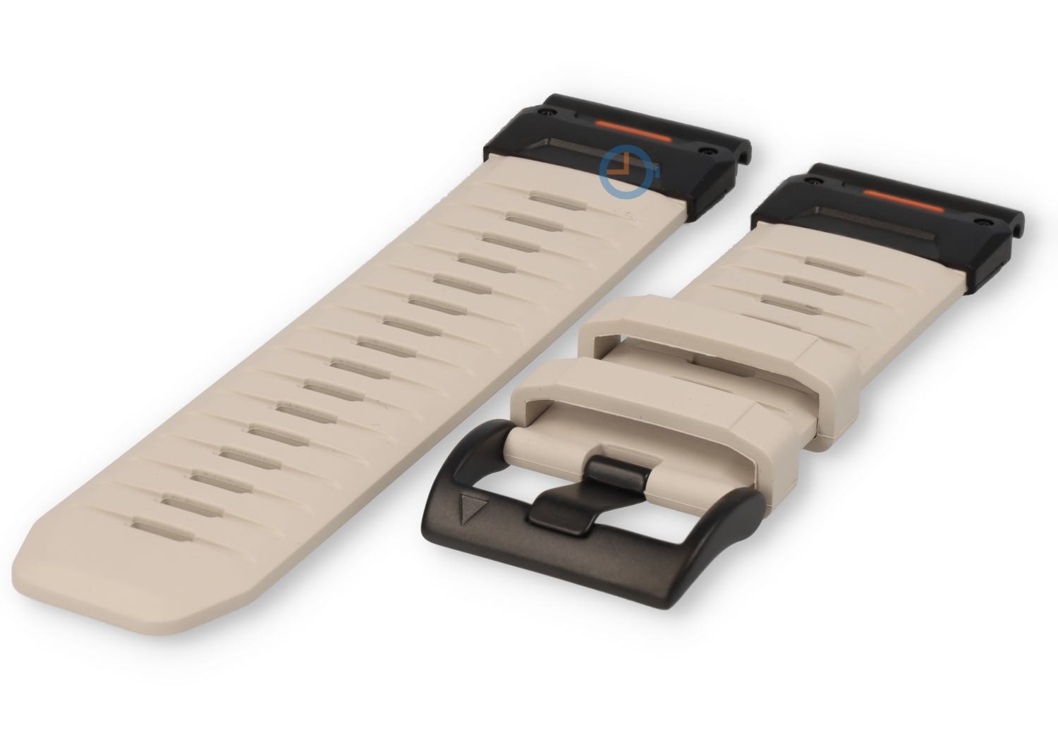 Fluorkautschuk Uhrenarmband - 26mm QuickFit - Sand
