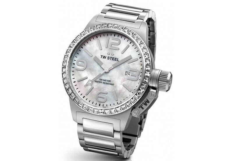 TW Steel Canteen TW302 Uhrenarmband silber - 20mm