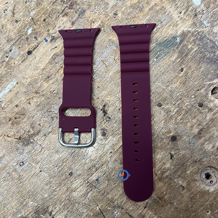 Silikon armband Apple Watch 41mm - lila