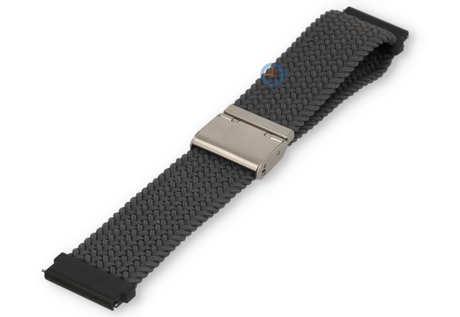 Wasserfestes elastisches Band - 22mm - grau Stoff