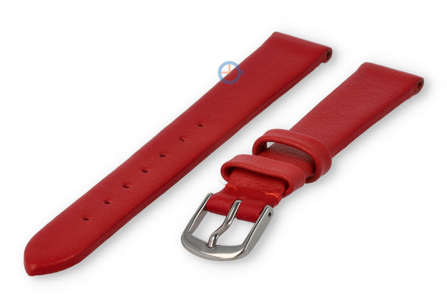 Nahtloses und glattes Uhrenarmband 14mm - dunkelrot