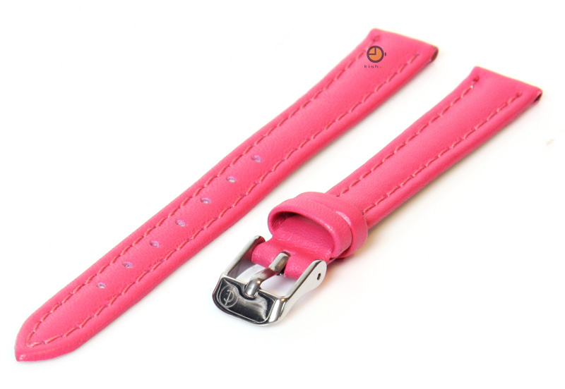 Uhrenarmband 12mm Rosa Kalbsleder