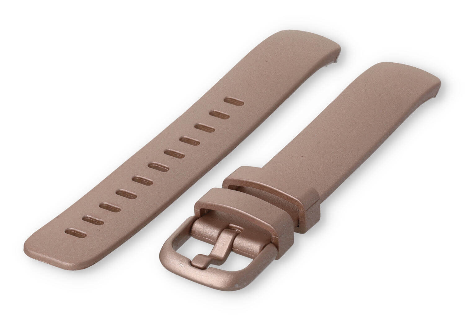 Fitbit Inspire 2 Uhrenarmband - Metallic Rosa (Größe: S)