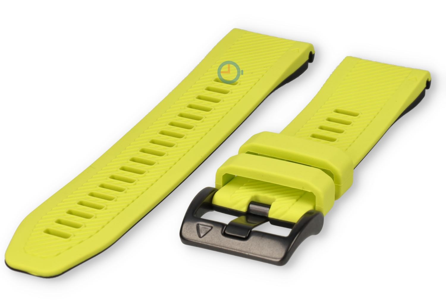 Garmin Fenix 7 Silikon Band - green/black - 22mm