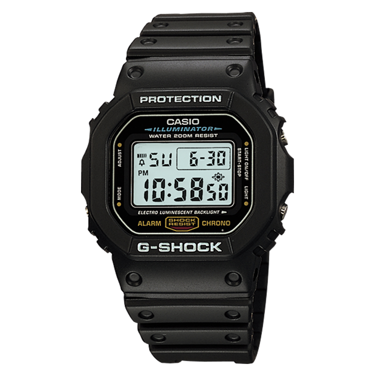 Titanium bezel voor G-Shock DW-5600 - gunmetal grey