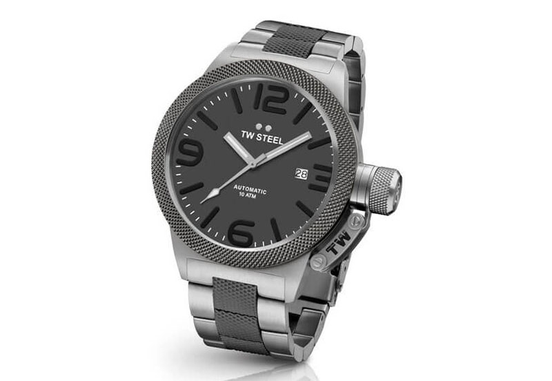 TW Steel Canteen CB205 Uhrenarmband schwarz - 22mm