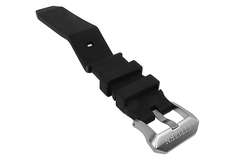 Citizen Uhrenarmband Verlängerung rubber schwarz