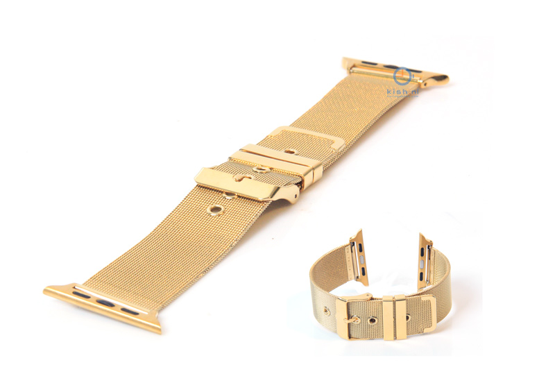 Ersatzband für Apple watch 42mm - Mailänder Gold