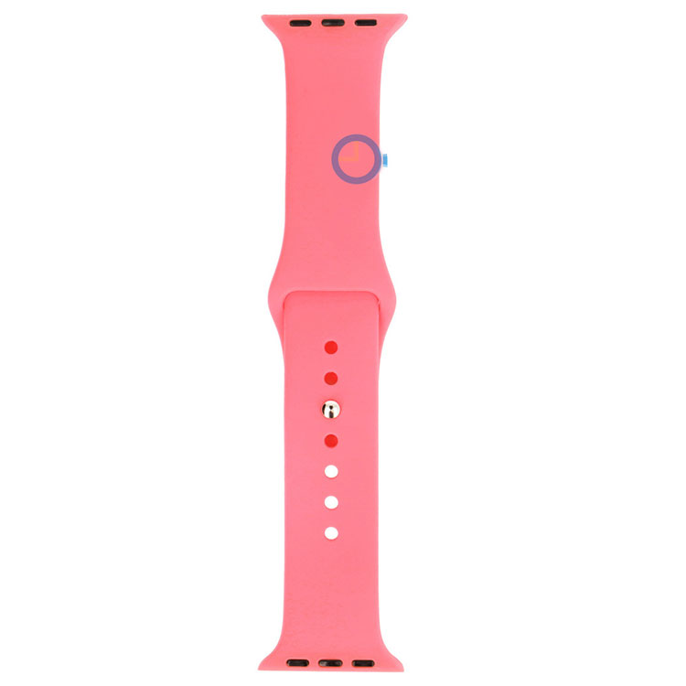 Apple Watch Silikonarmband - Brink Pink - 44/45/46/49 mm (M/L)
