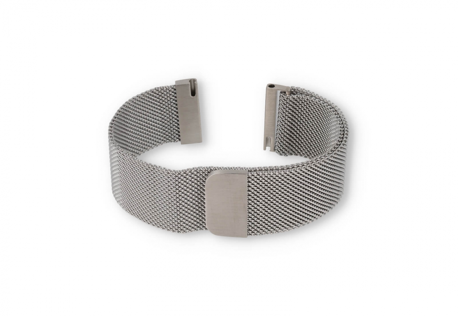 Milanese 22mm horlogeband - Zilver