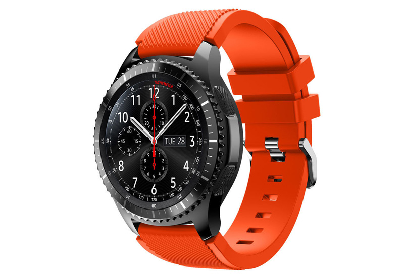 Samsung Gear S3 Uhrenarmband Dunkelorange