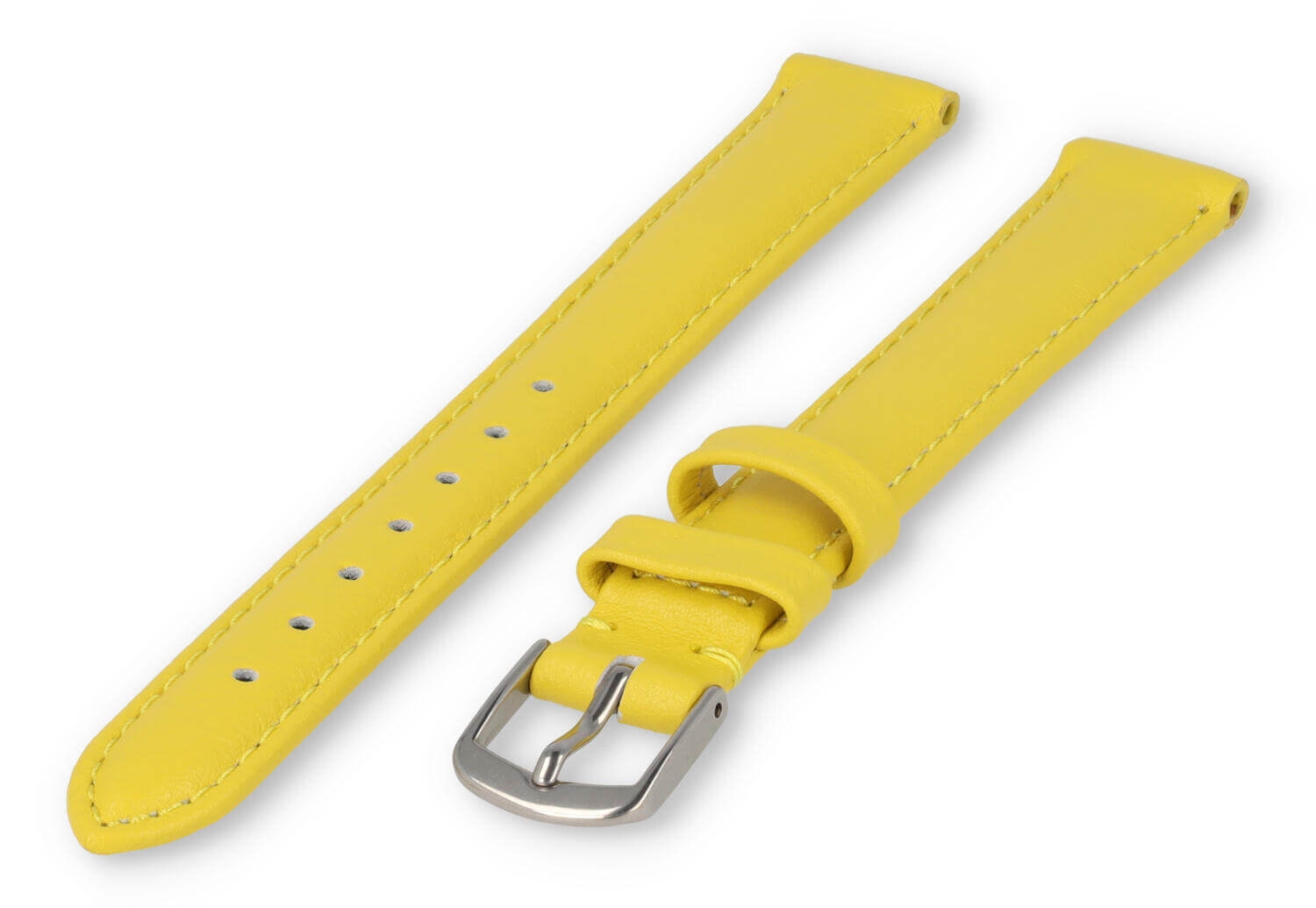 XL glatt Lederband - 16mm - Gelb