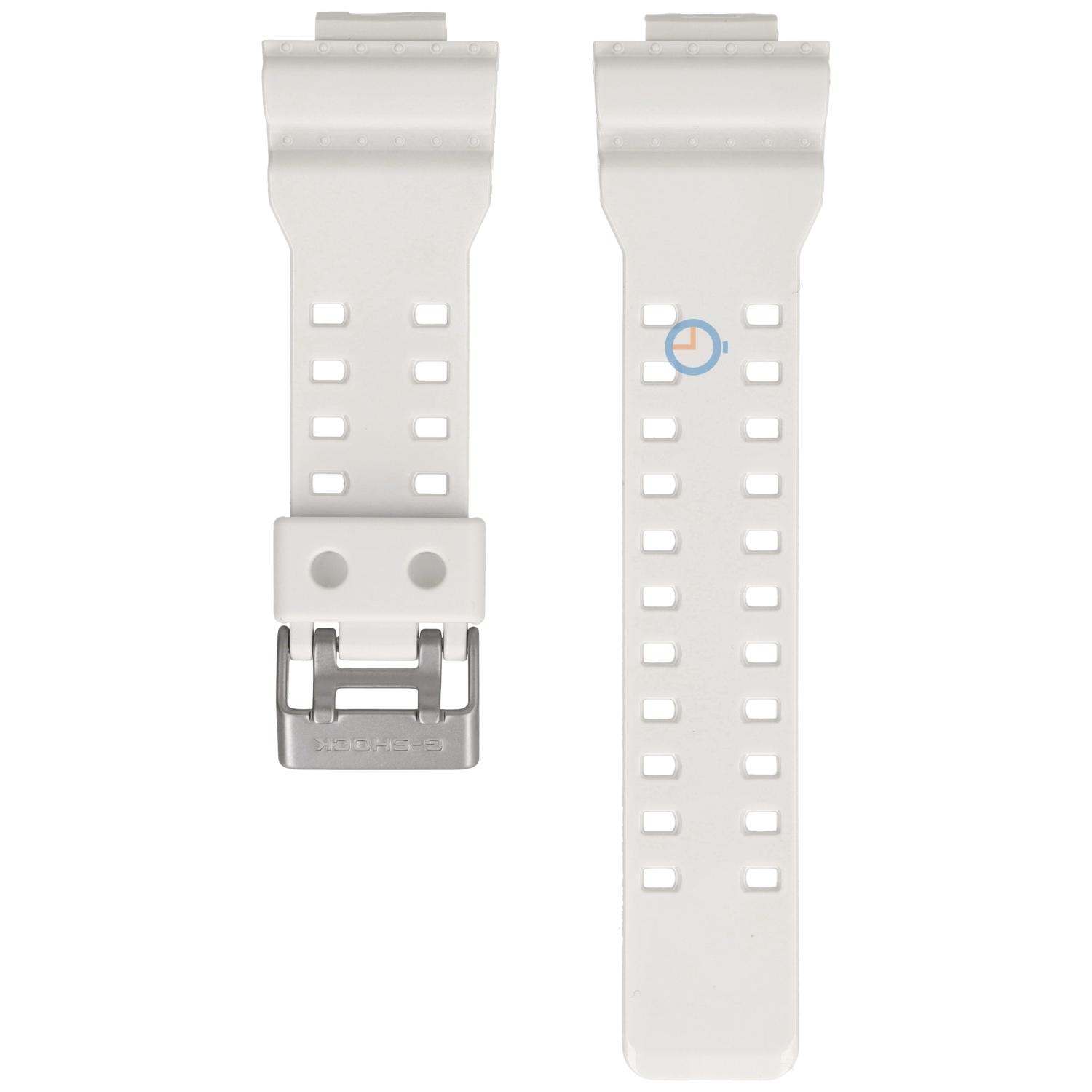 Casio Uhrenarmband GA-100A-7AER matt Weiß
