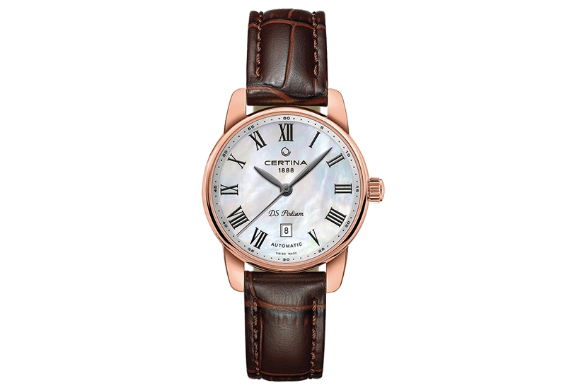 Certina Band C0010073611300A 14/12mm braun Leder