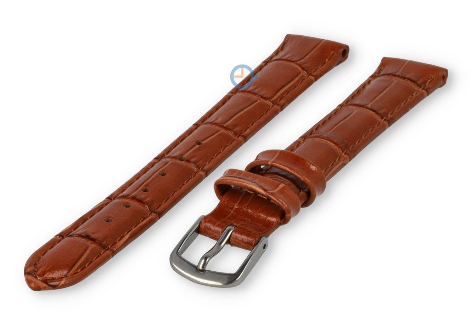 XL Uhrenarmband aus Leder - 14mm - braun