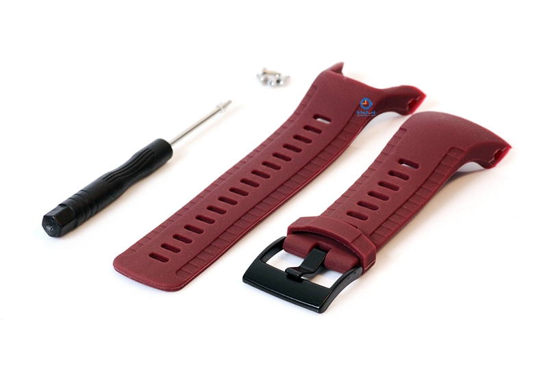Suunto 5 Silicone strap - beetred