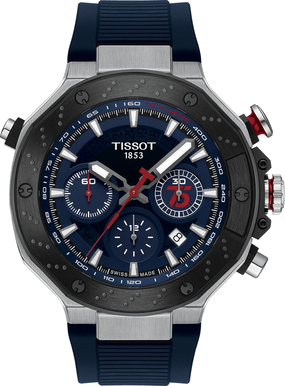 Tissot horlogeband T1414272704100A blauw