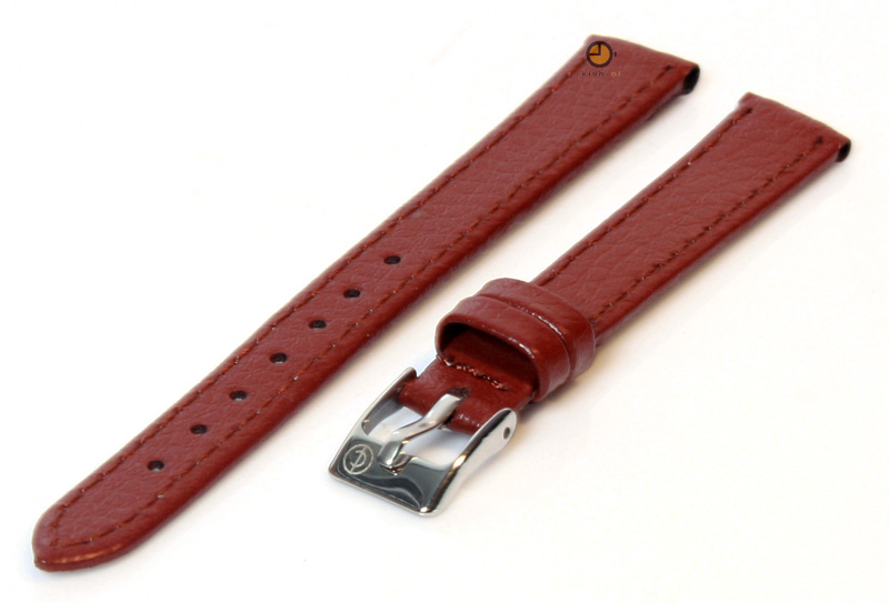 Uhrenarmband 10mm Braun Bisonleder