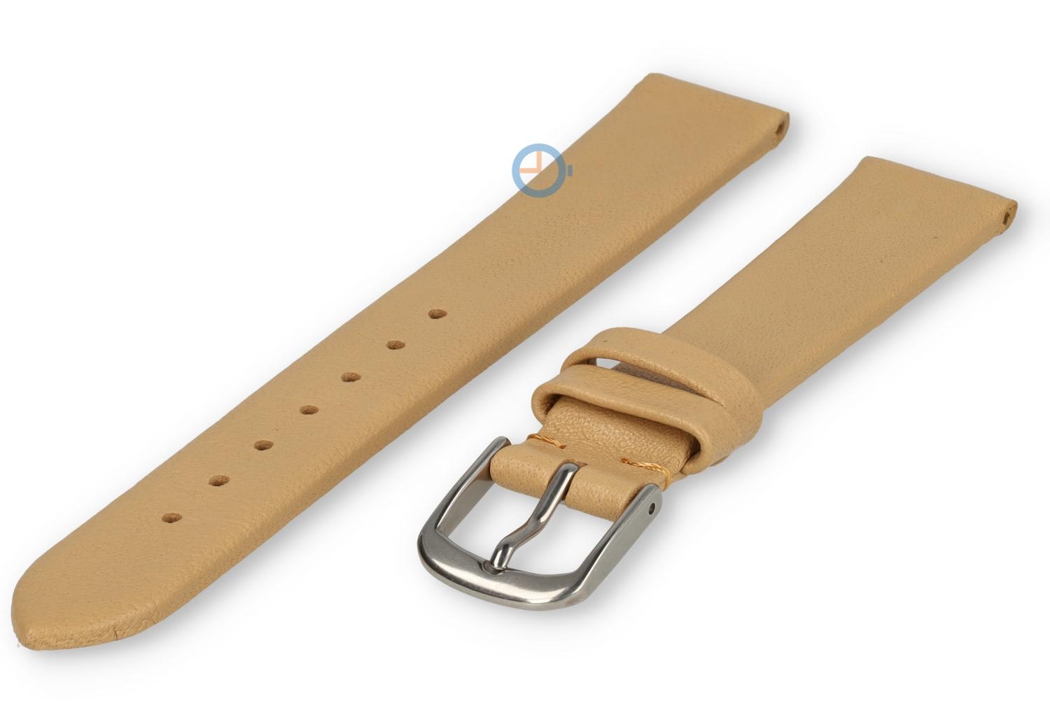 Nahtloses und glattes Uhrenarmband 18mm - Pfirsich
