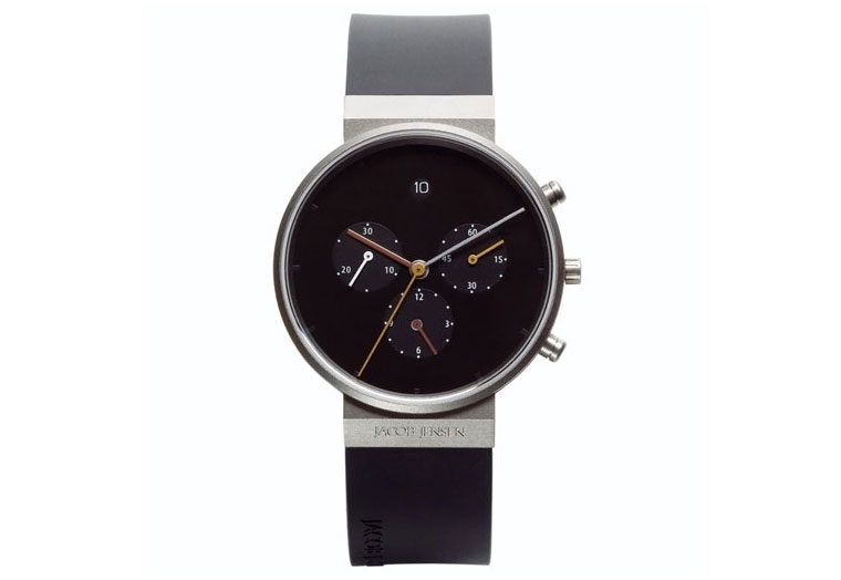 Jacob Jensen Uhrenarmband 19mm - schwarz