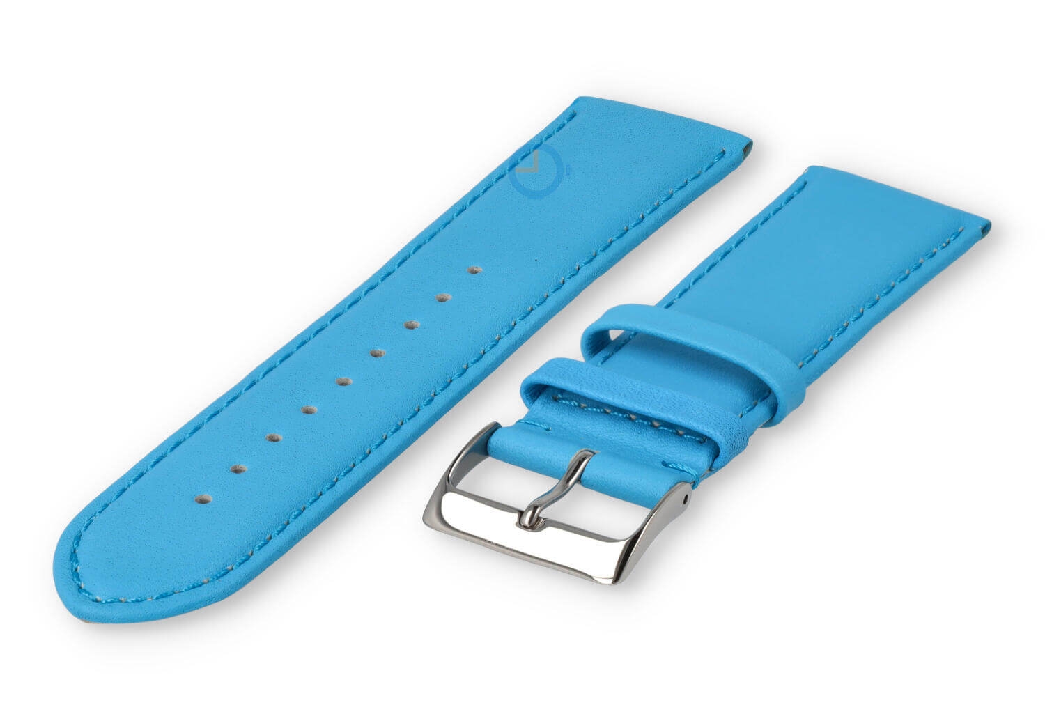 24mm Uhrenarmband glatt Leder - alaska