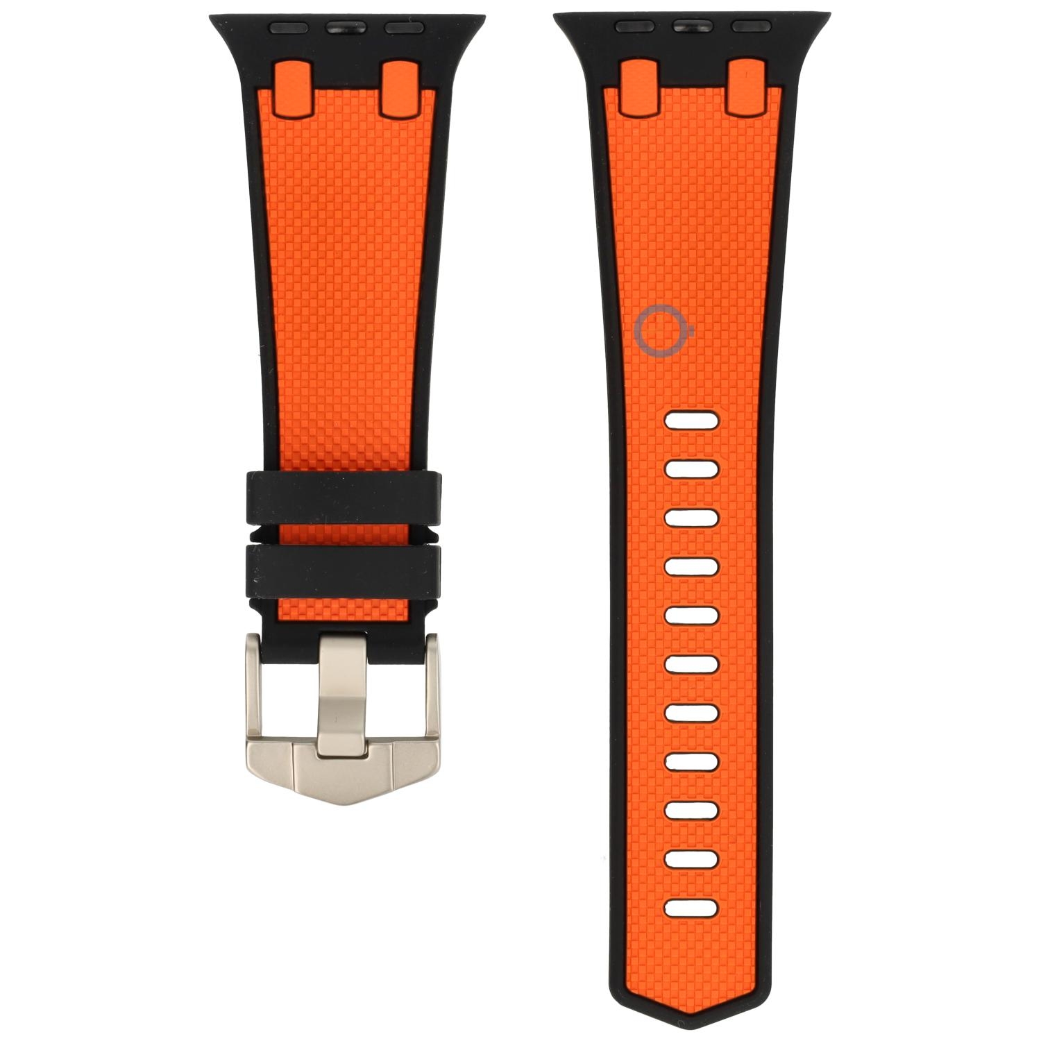AP Style Band für Apple Watch 41mm - Black Orange