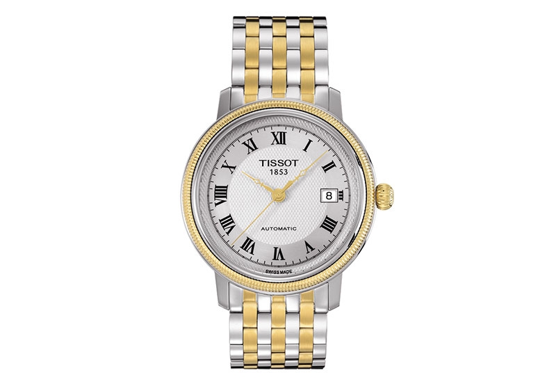 Original Tissot Armband T0454072203300A - bicolor