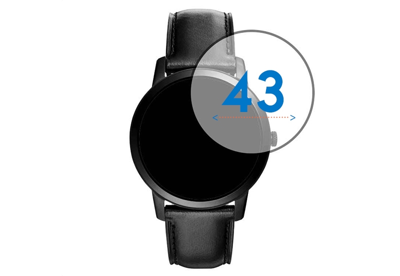Universeller Displayschutz 43mm