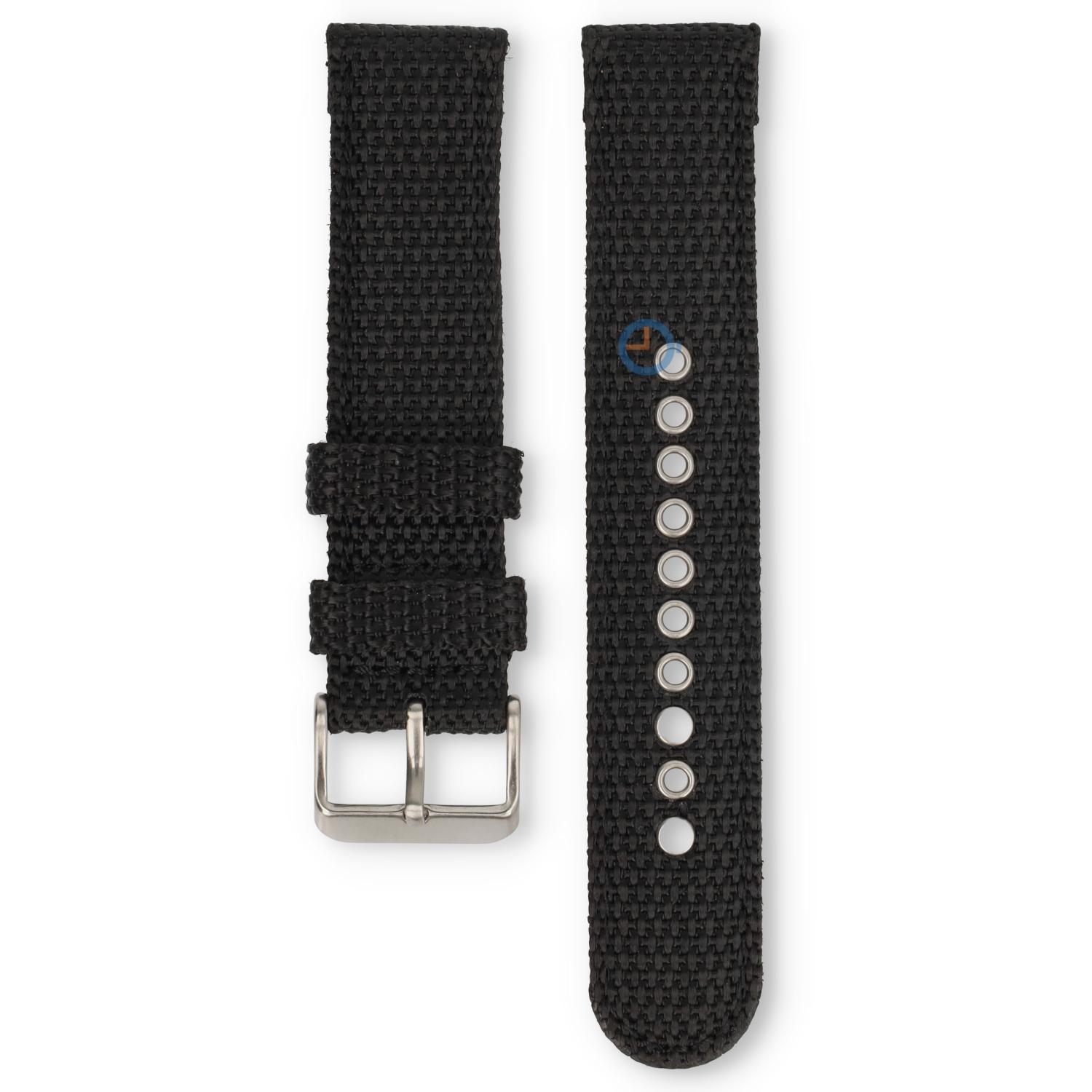Universal 20mm Leder Uhrenarmband mit Textil - Pulsar