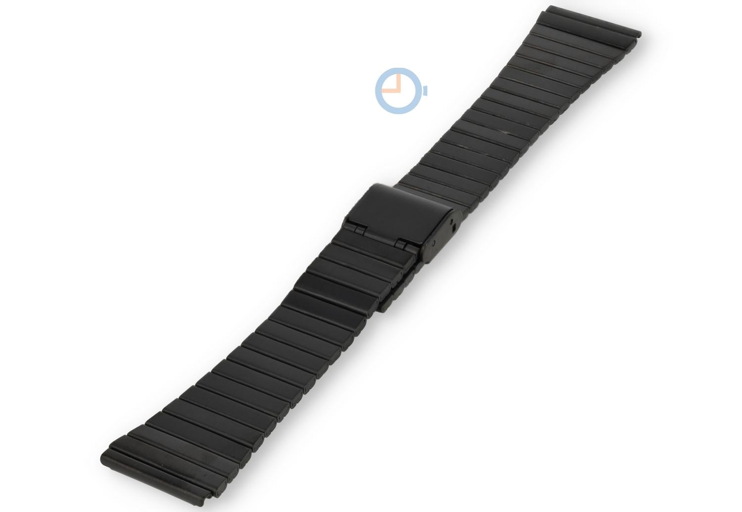Casio 20mm Band Stahl - schwarz