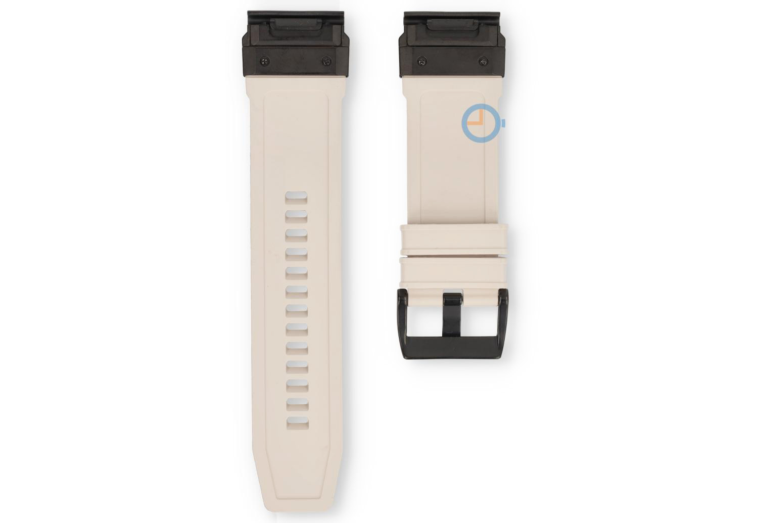 Garmin Fenix 26mm band - FKM-rubber - off-white