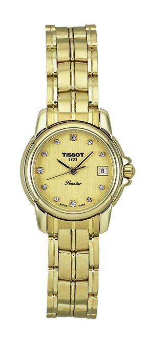 Tissot horlogeband T15528124A geelgoud