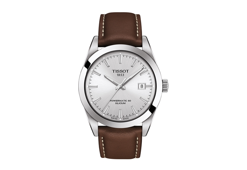 Tissot Uhrenarmband T1274071603100 braun Leder