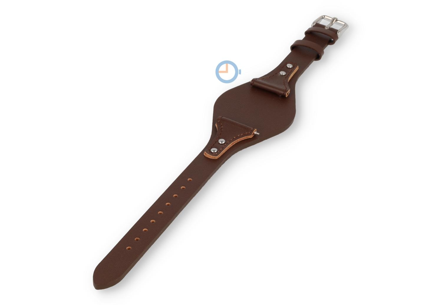 Universal Fossil ES3907 Uhrenarmband - Leder dunkelbraun