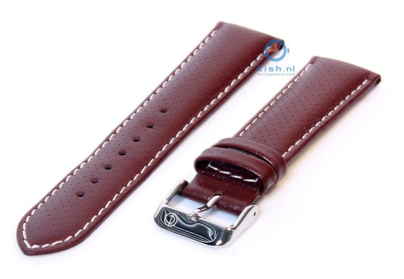 Uhrenarmband 18mm Braun Leder