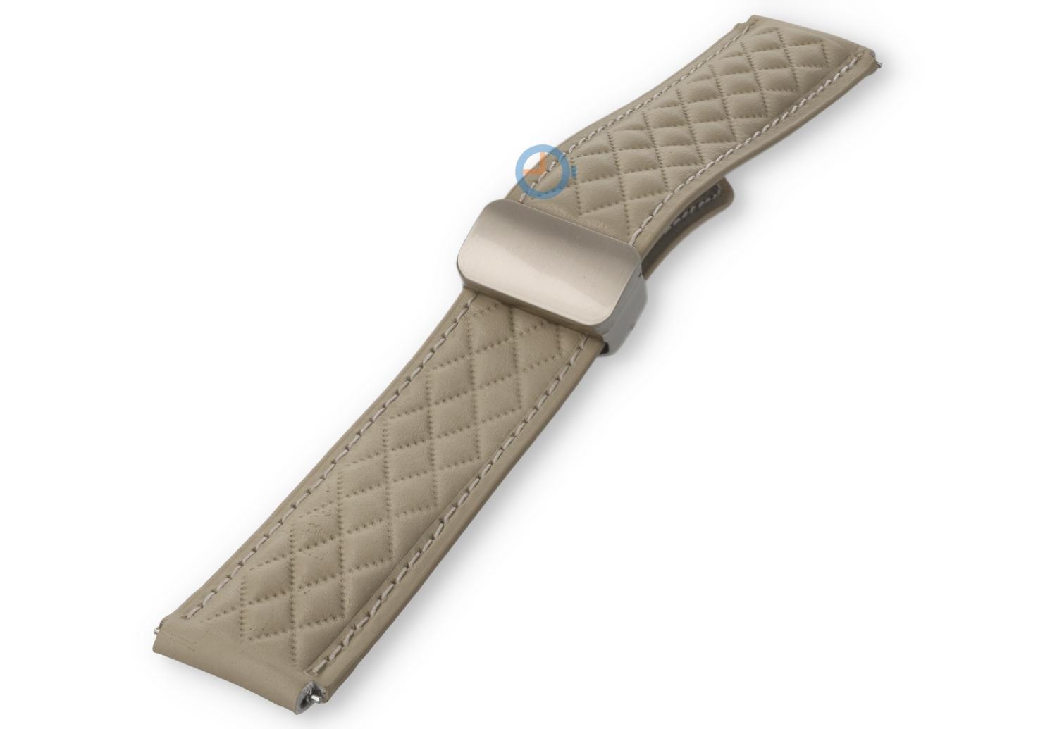 Magnet Uhrenarmband Luxus Leder - 18mm - crme