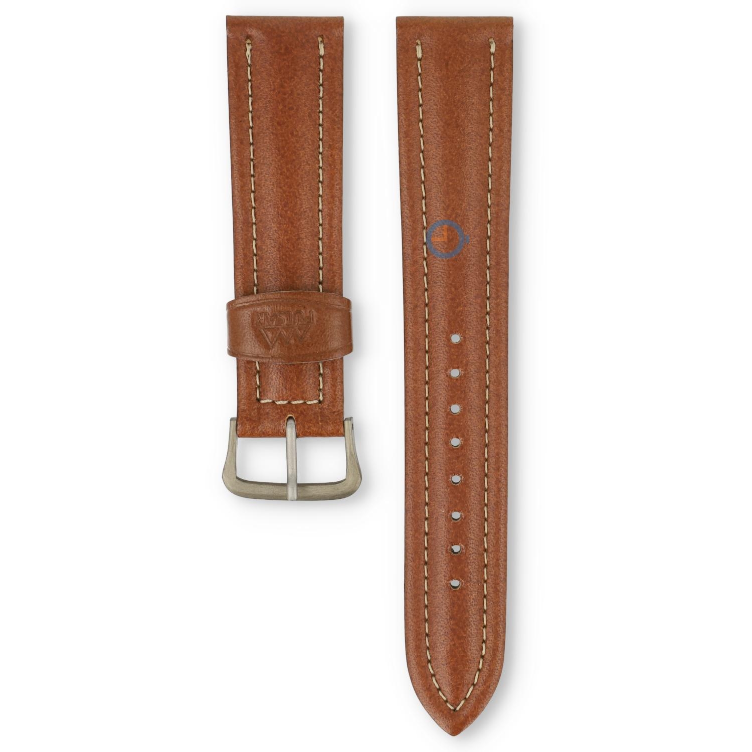 Universal 20mm braunes Leder Uhrenarmband - Pulsar