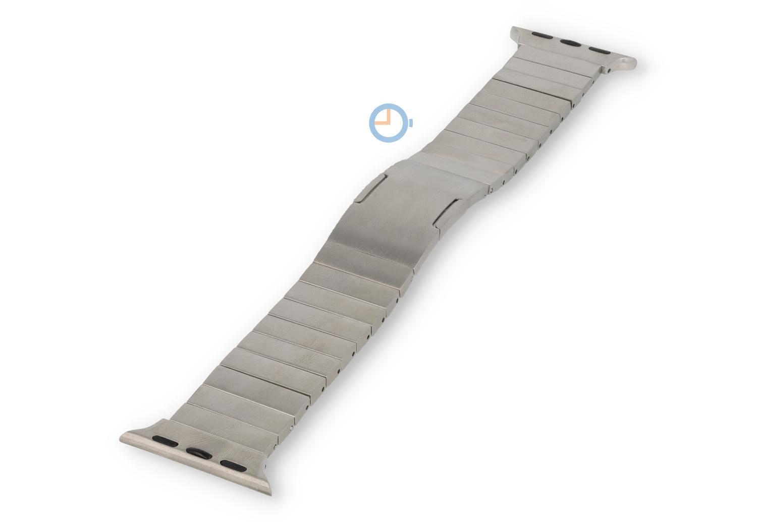 41mm Apple Watch Armband Stahl - silber