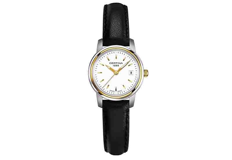 Certina Band C0052102603100A 12/10mm schwarzes Leder