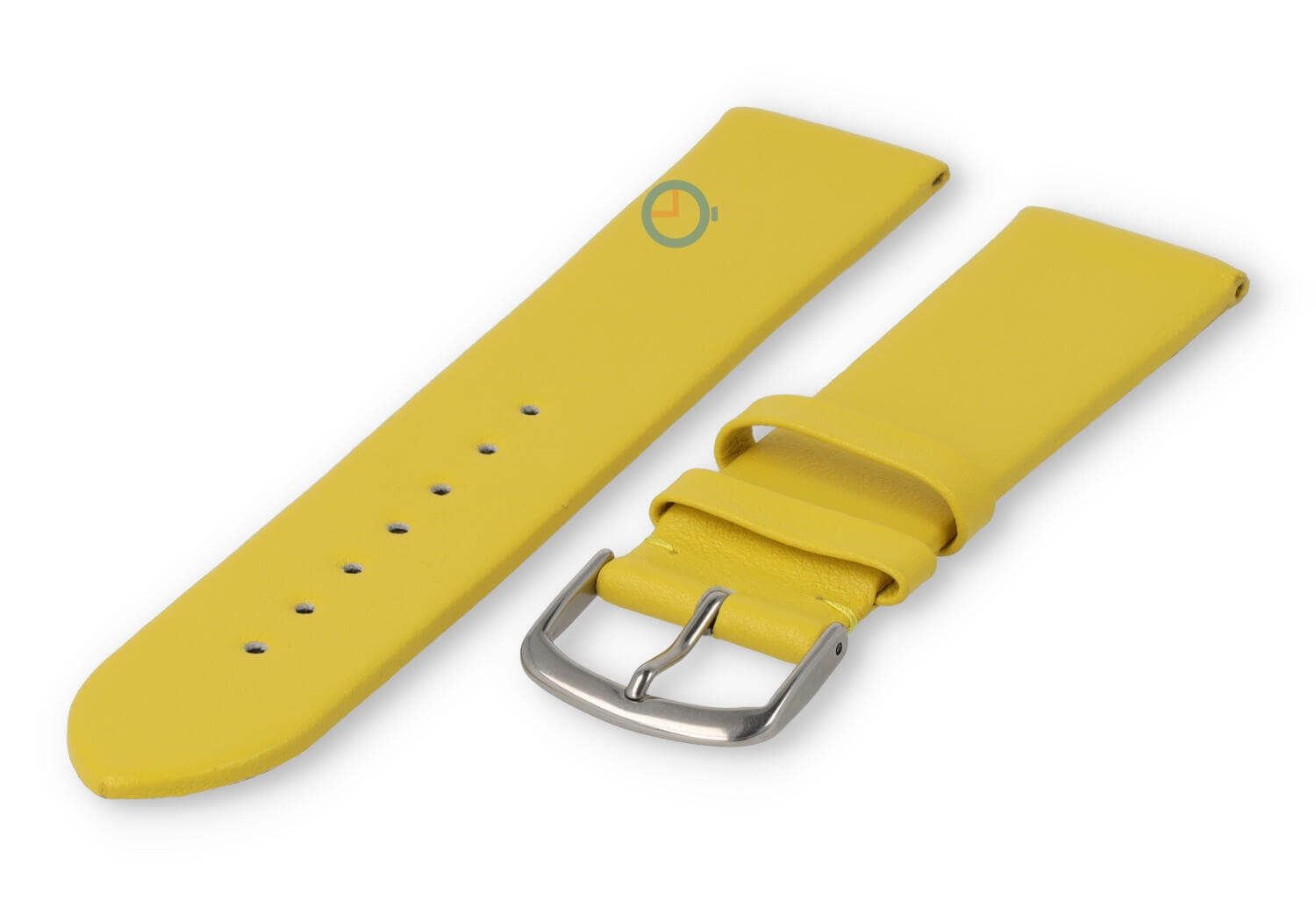 Nahtloses und glattes Uhrenarmband 20mm - Gelb