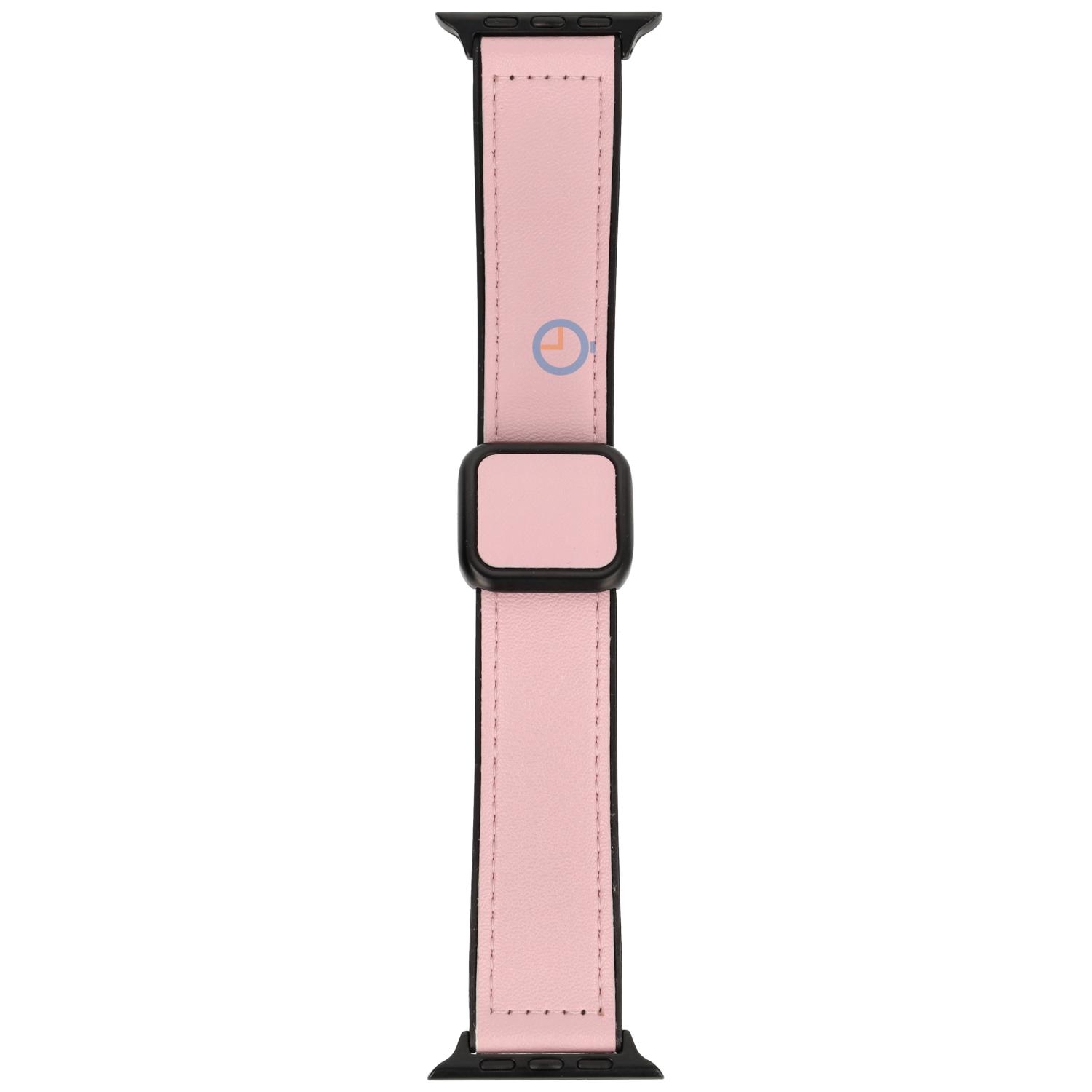 Luxus Leder band Apple 41mm - Soft Pink