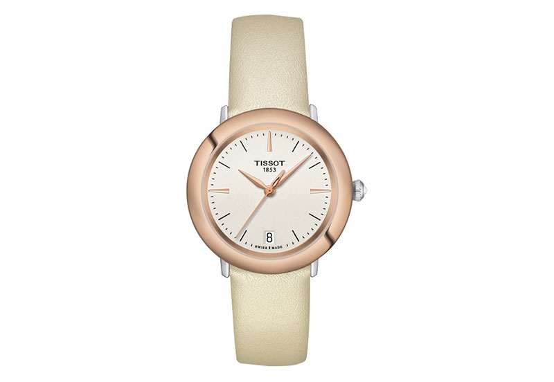 Tissot Uhrenarmband T9292104626100 braun Leder