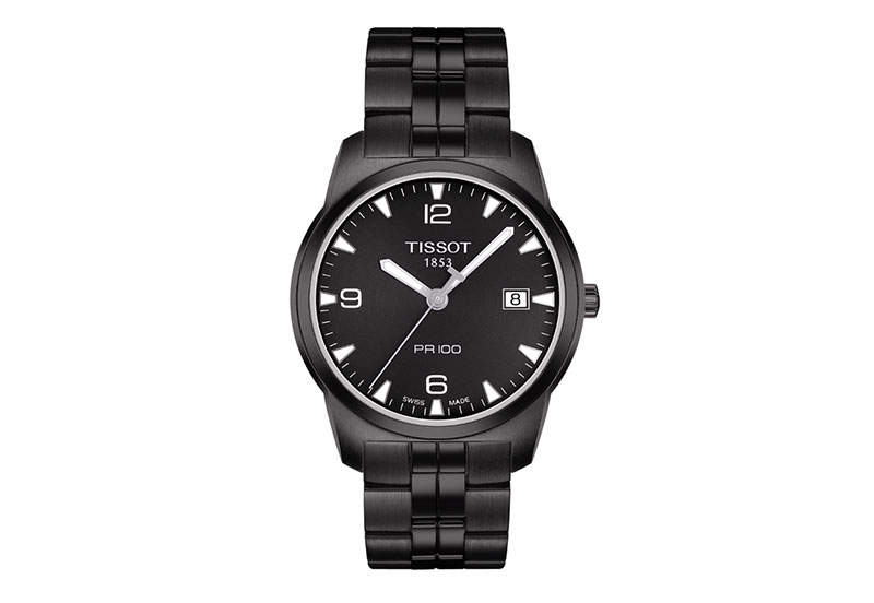 Original Tissot Armband T0494103305700A - schwarz