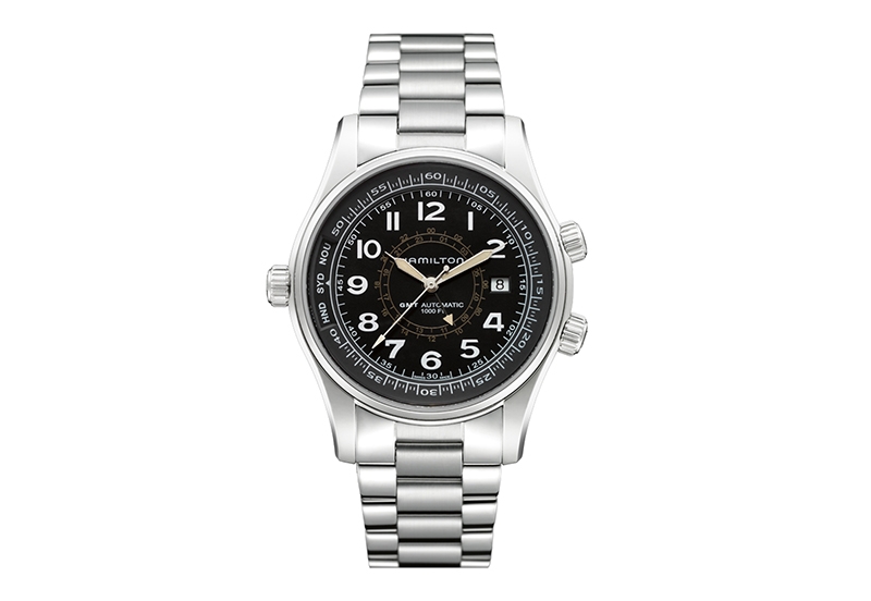 Hamilton Uhrenarmband H77505133 - silber Stahl