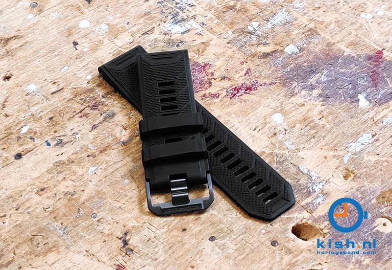 Coros Vertix 2 siliconen horlogeband - Black