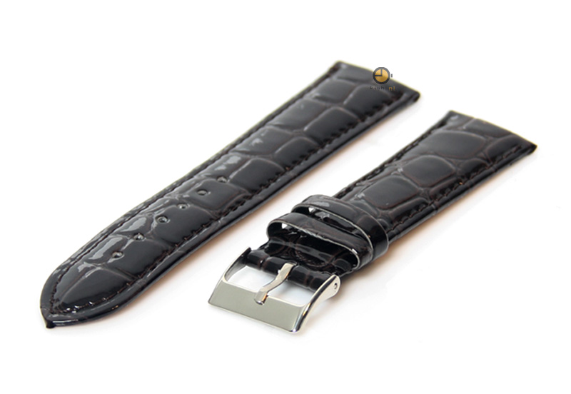 Uhrenarmband 22mm Braun Leder