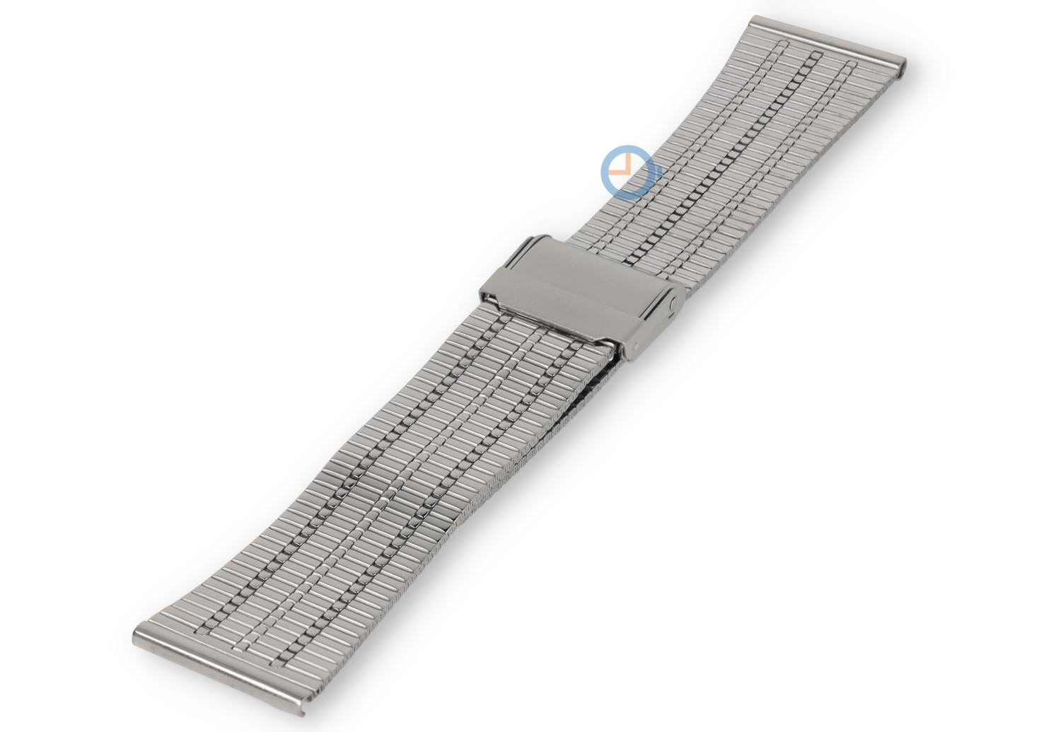 Retro Stahl Uhrenarband - 22mm - silberfarbig